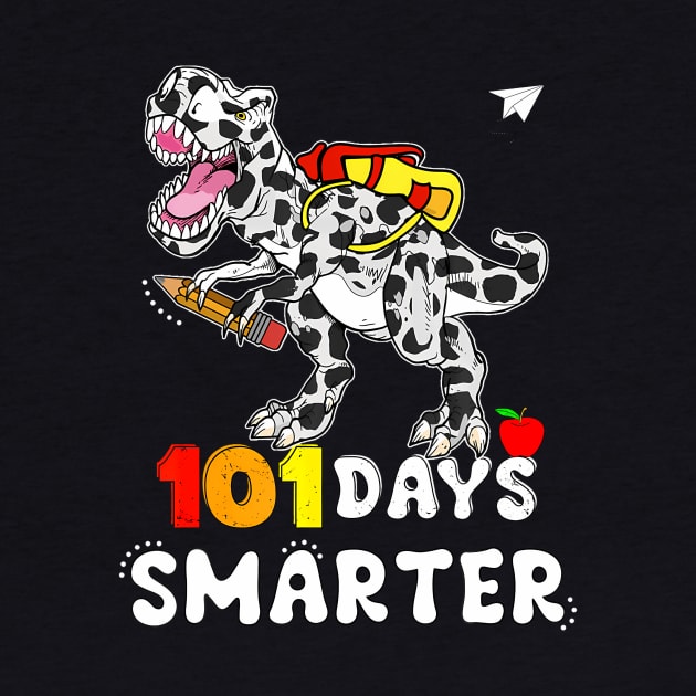101 Days Smarter Dinosaur 100th Day Of School 100 Boys Kids by Daysy1